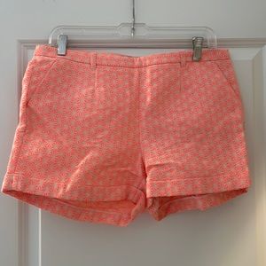 Caroll pink and white shorts